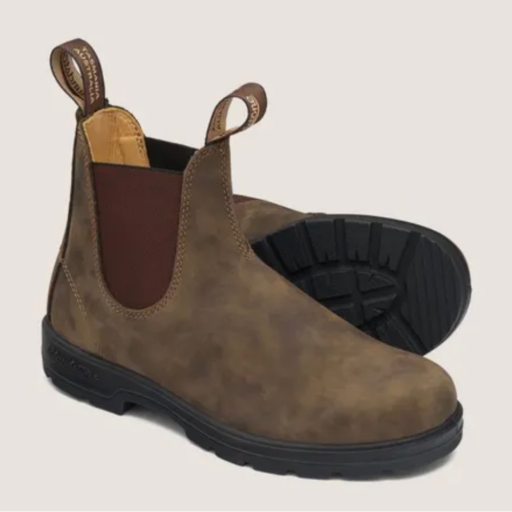 Blundstone Chelsea Boots - Rustic Brown Size 5 (US 8)